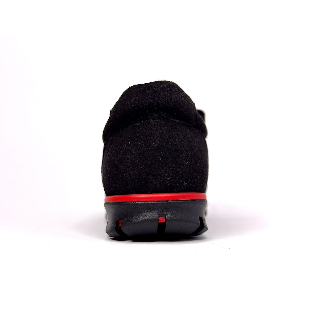 Tenten Black & Blue Double Strap Sneakers