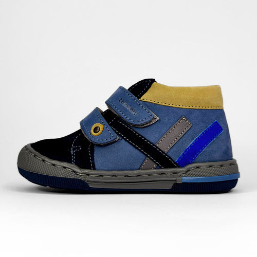 TenTen Boys Orthoflex Boot – Navy & Blue Mix